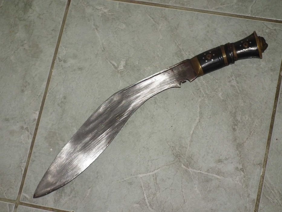 Vintage!!! Cutit maceta Kukri cutit Gurkha masiv teacá nr.3