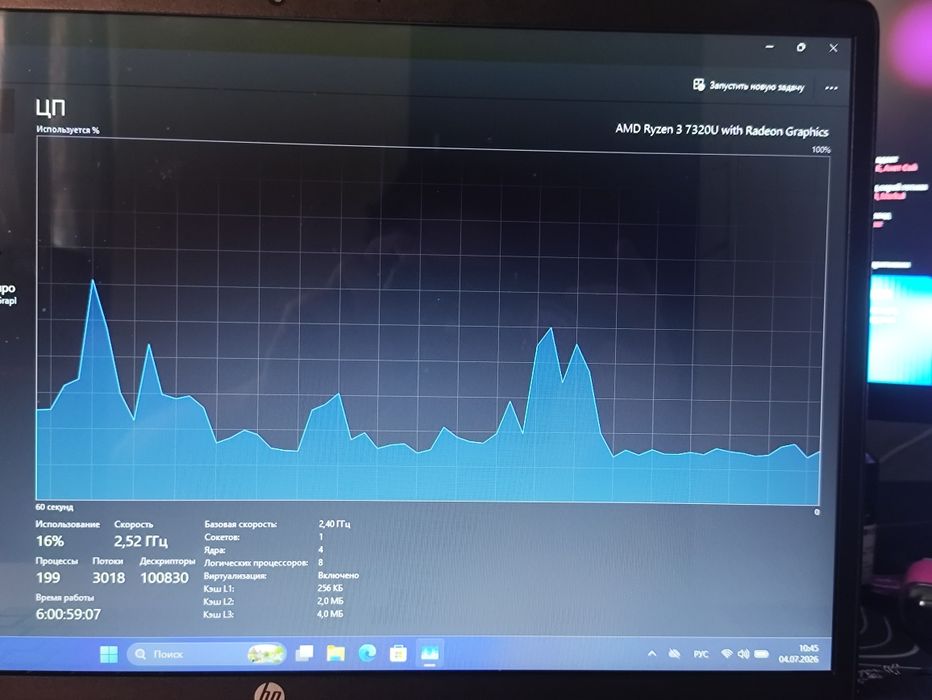 Ноутбук HP laptop 17-cp2