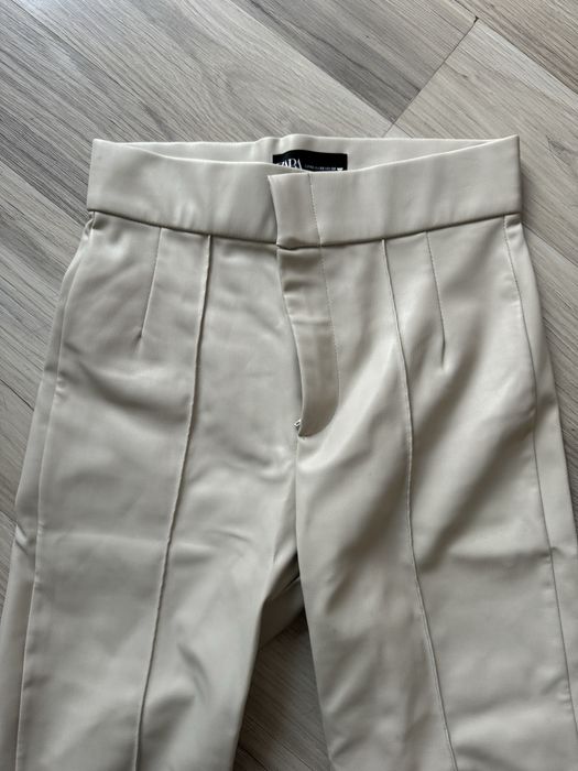 Чисто нов кожен панталон ZARA