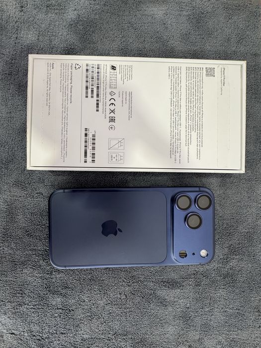 Iphone 17 pro Max,256gb,Deep Blue,EAC,