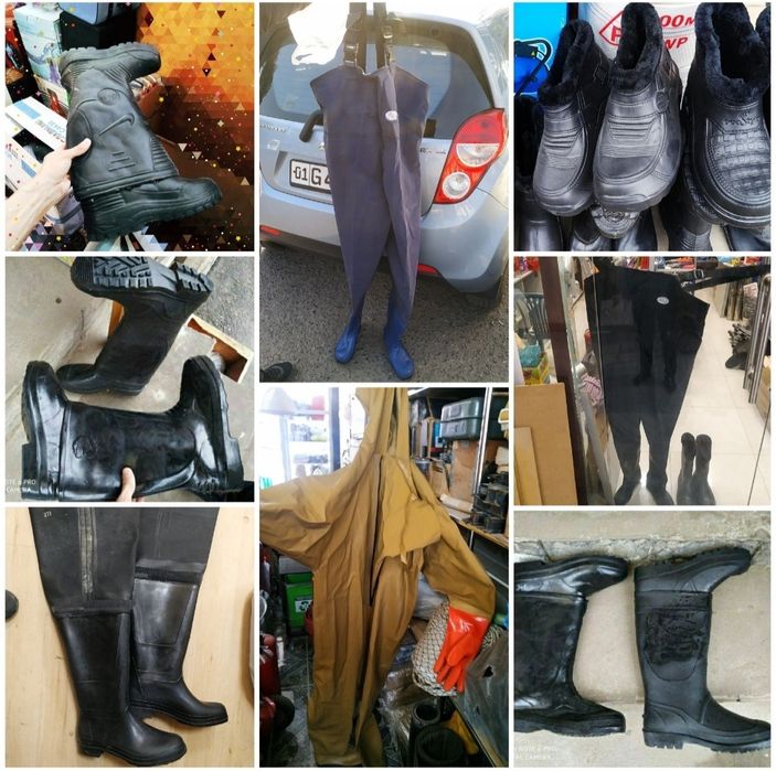 Сапоги резиновые сопоги комбинезоны этик etik