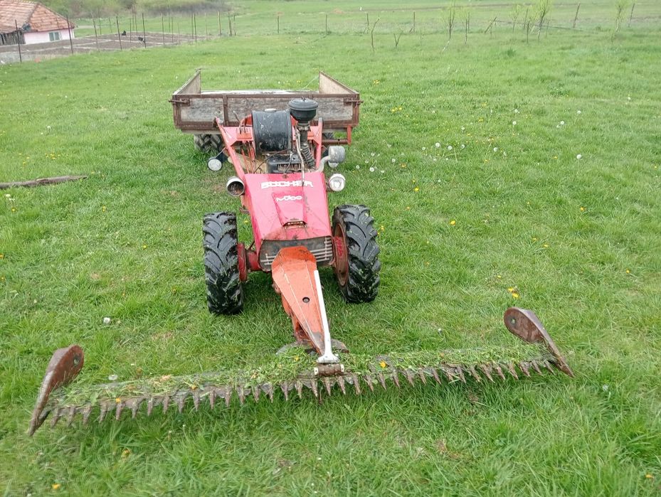 Vând motocultor bucher sau schimb cu mașina. Diferență +/-