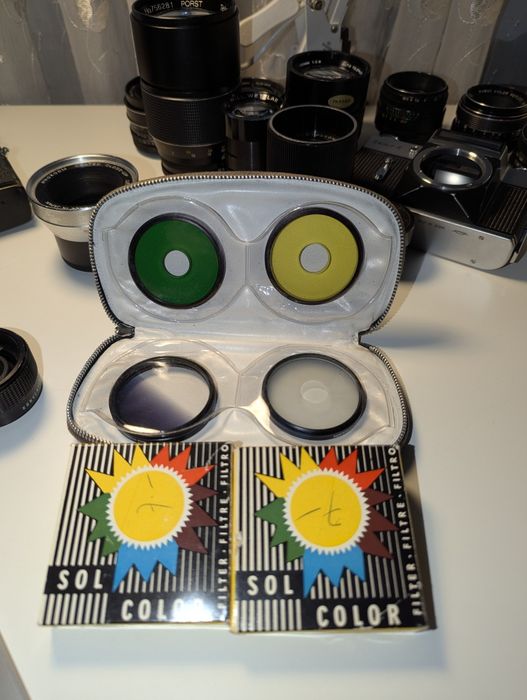 Obiective m42, aparate foto SLR, filtre foto Nikon, Canon, Sony