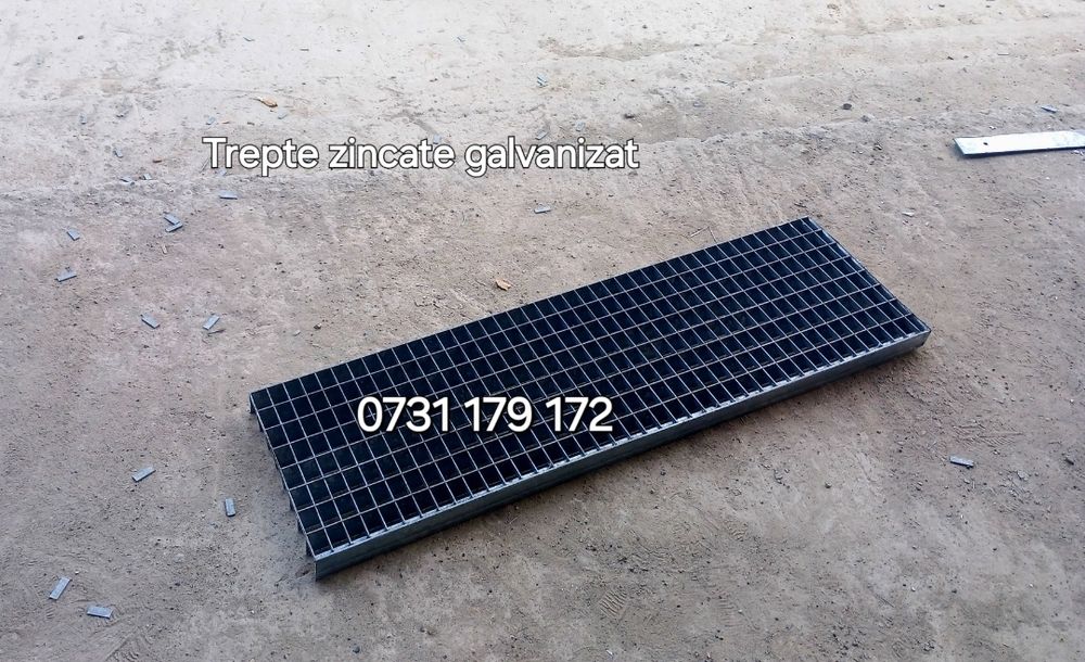 trepte zincate galvanizat