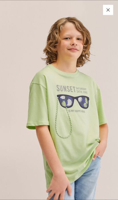 Детска блуза за момче Манго Нова