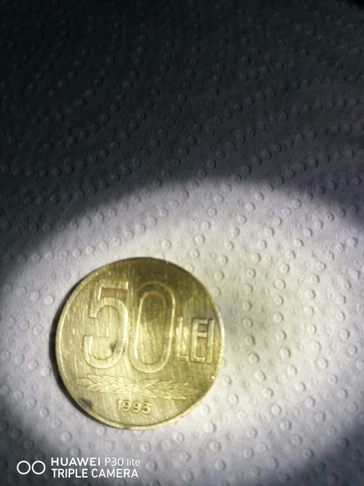 Vând monedă 50 lei Alexandru Ioan Cuza  5000 lei
