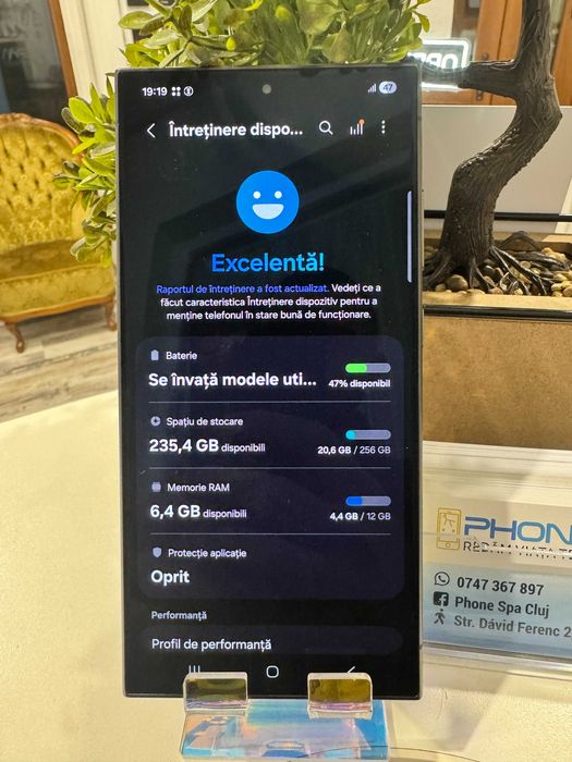 Samsung S24 ULTRA CA NOU 256Gb/12RAM - Din magazin,cu garantie!