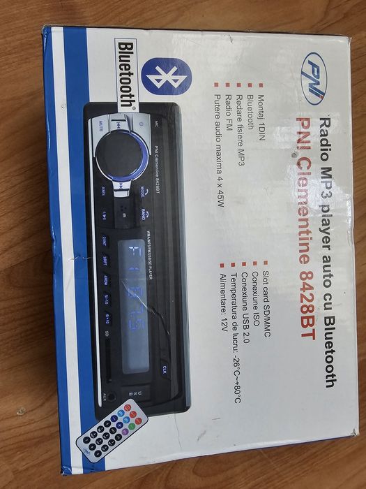 Radio casetofon auto bluetooth