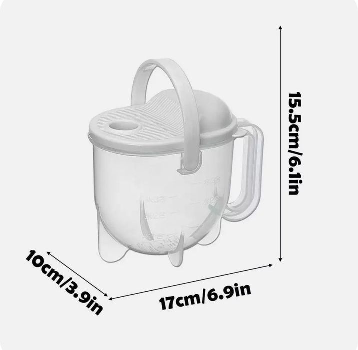 Емкость для промывания риса и круп
