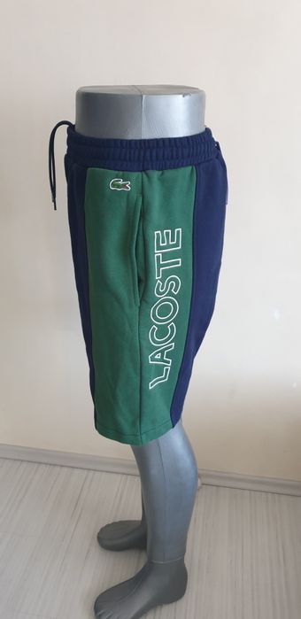 Lacoste Cotton Regular Fit 3 - S  НОВО! ОРИГИНАЛ Мъжки Къси Пант