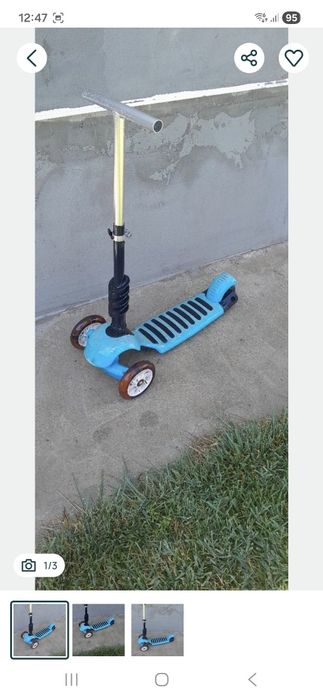 Trotineta  in stare acceptabilă