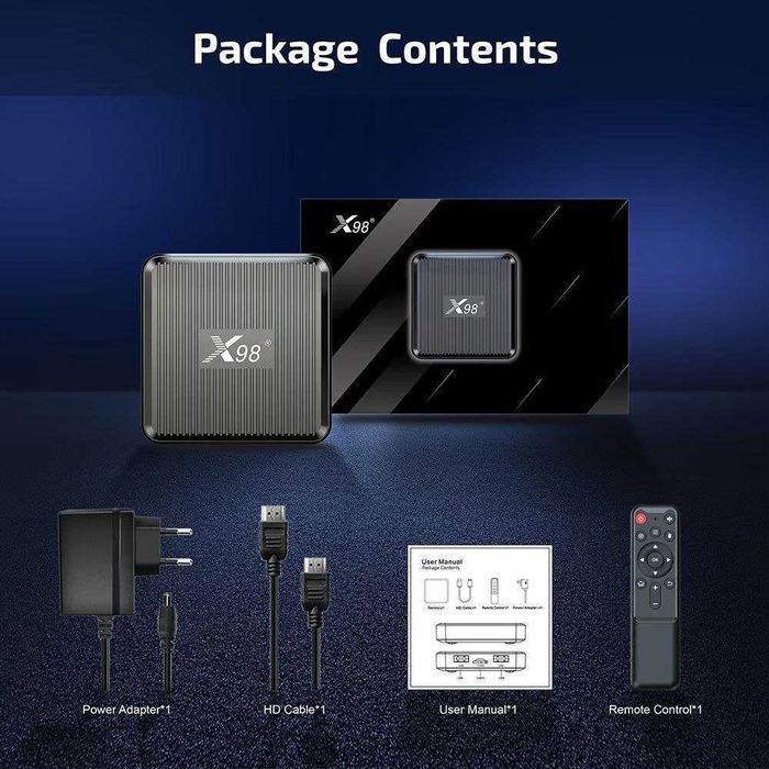 x98q ANDROIT smart TV box