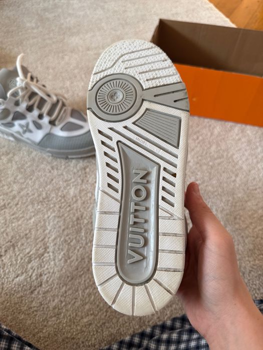 Adidasi Sneakers Louis Vuitton Grey Skate Edition