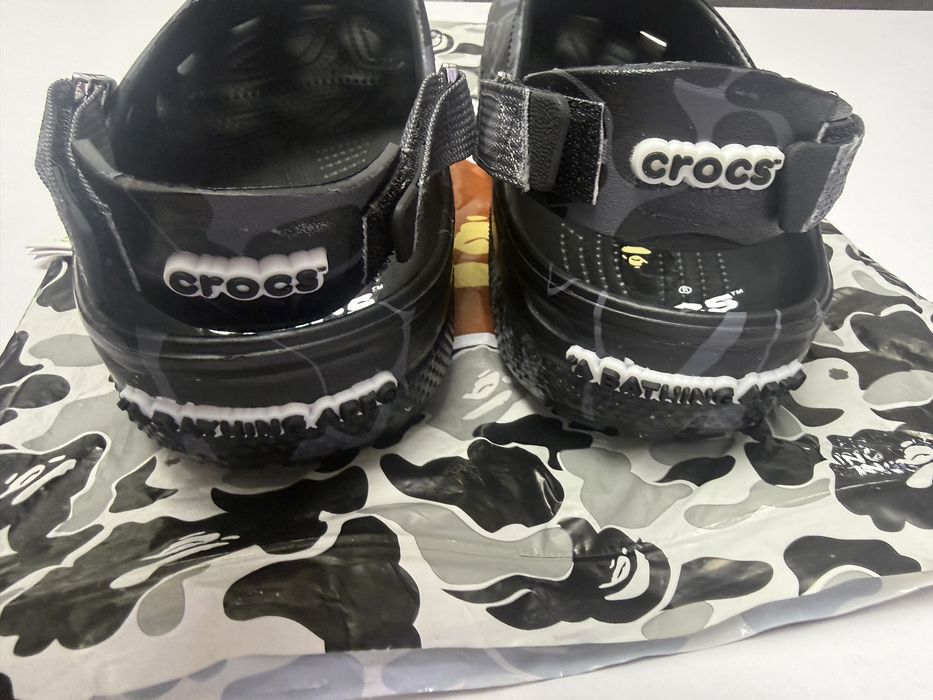Crocs Bape black