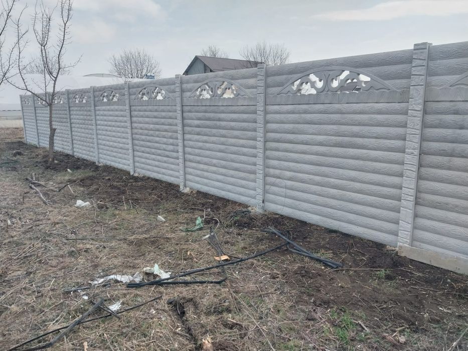 Gard de beton vibropresat