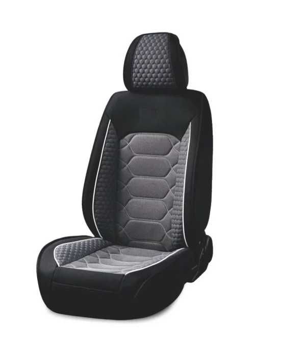 Set huse scaune auto universale, piele ecologica  fata-spate