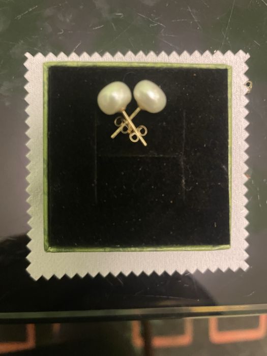 Cercei femei aur 14k cu perla de cultura