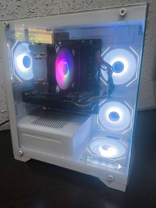 Gigabyte B250+i5 6500+16Gb+NVMe 256Gb+P106-100+RX470 4Gb