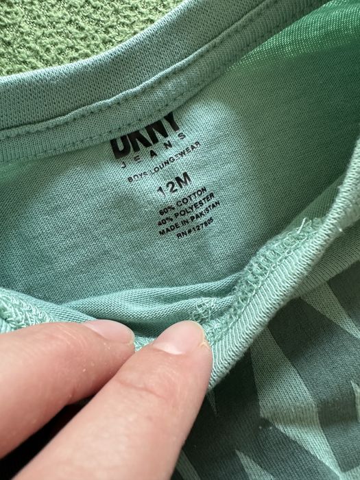 Детско екипче DKNY Jeans за момче, размер 6-12м., 74/80