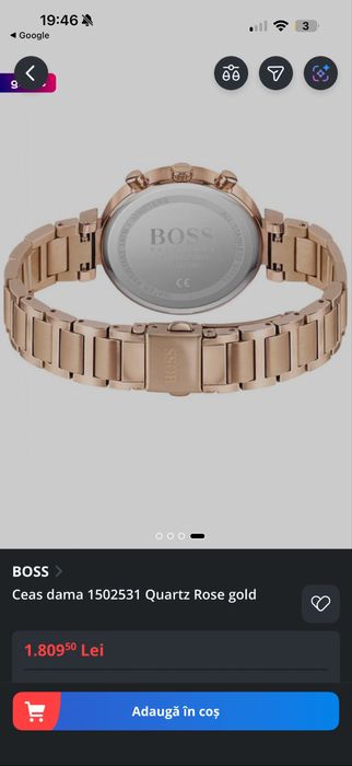 Vand Ceas BOSS Classic Flawless