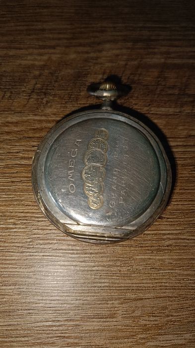Ceas Omega Grand Prix Paris 1900 Silver