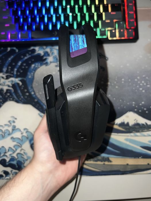 Casti logitech g335