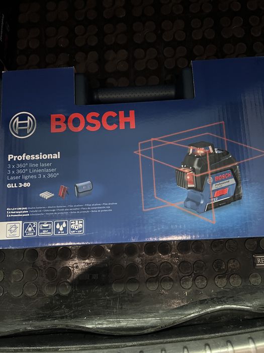 Nivela Laser Bosch GLL 3-50 sau GLL 80-33 G-Sigilata