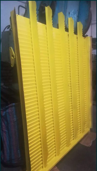 Plan înclinat, tăvițe recoltare floarea soarelui