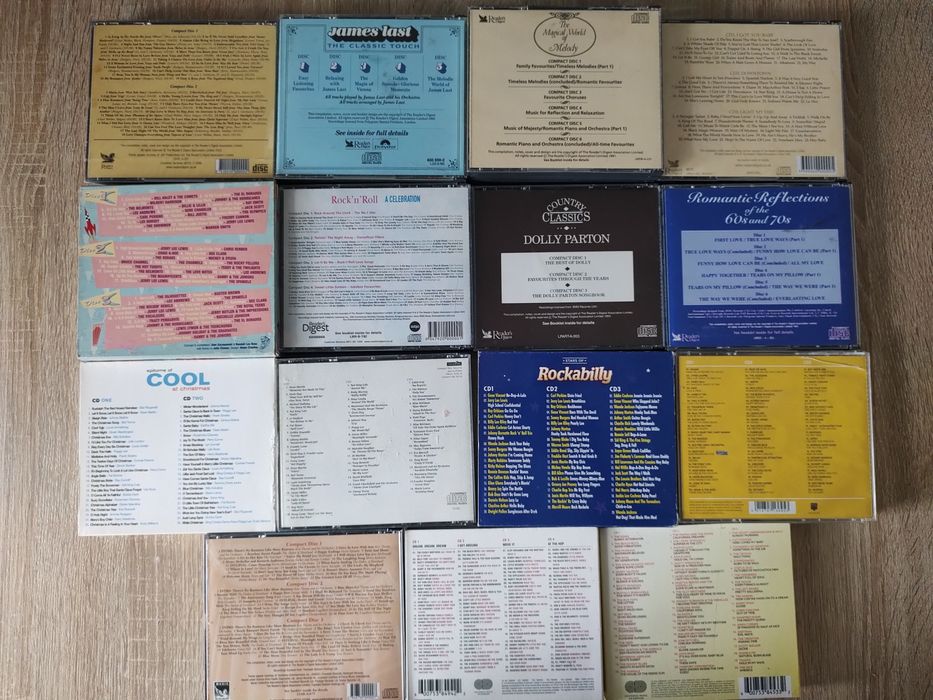 Colectie 63 cd originale muzica anii 60-70