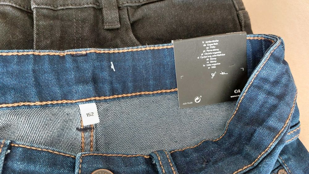 Нови детски дънки C&A 12г./152см.