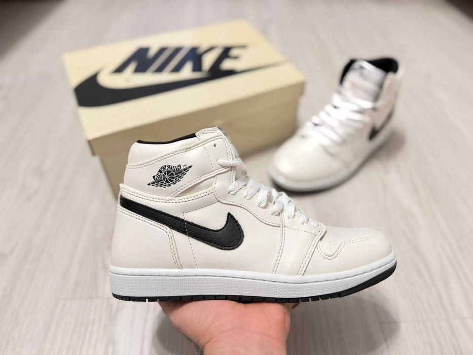 Adidasi AIR JORDAN 1 Triple WHITE | Jordan 1 WHITE |Adidasi Noi Unisex