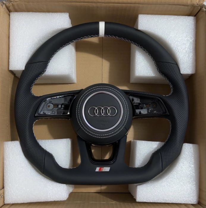 Volan Audi S line Tesit Sport Nou / A4 B9 A5 F5 A3 8V