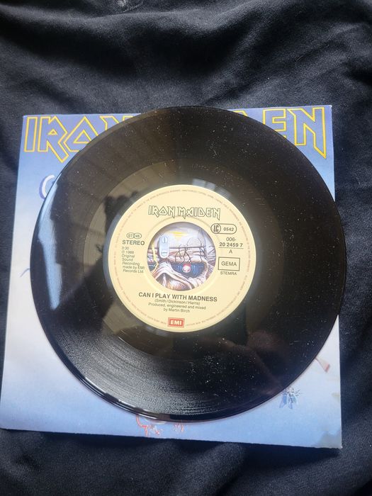 Iron Maiden-Can i play with madness-сингъл 1988г