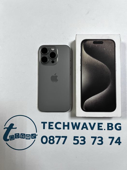 iPhone 15 Pro Natural Titanium 256GB