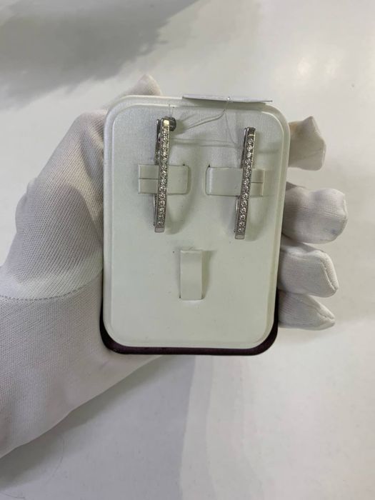 Золото 585  Серьги