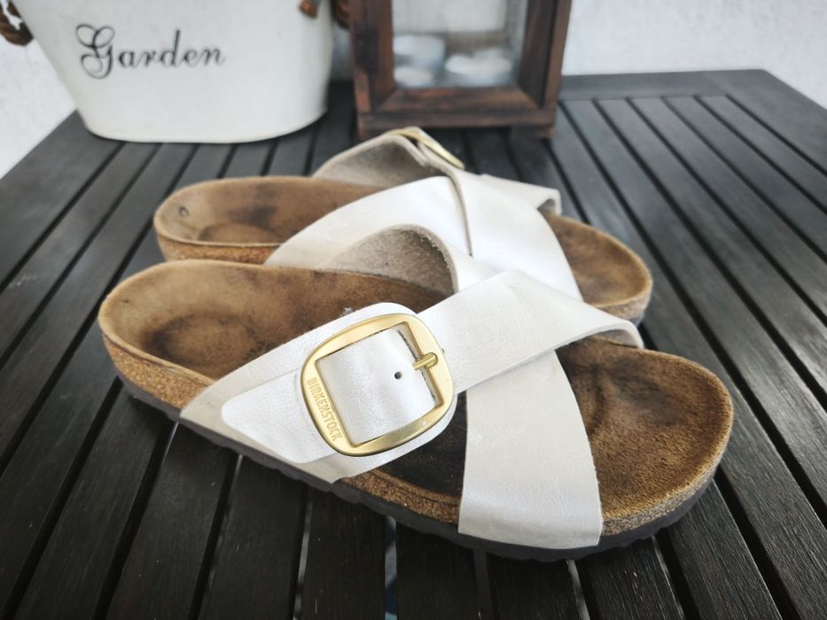 Birkenstock, чехли еко кожа, номер 38