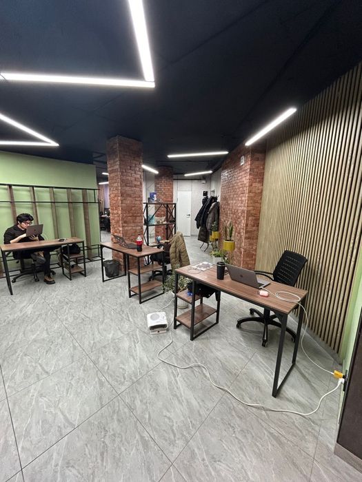 Coworking, коворкинг. Рабочее место.