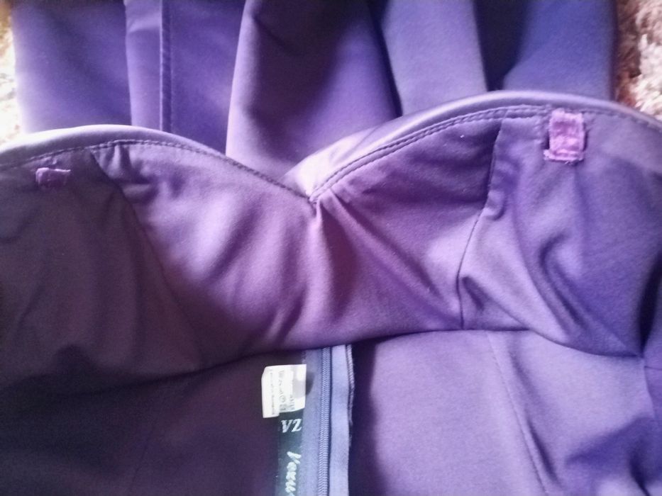 Rochie lunga de seara sativ mov