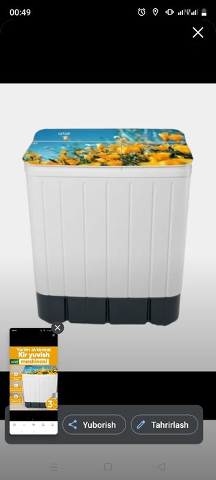 Pol avtomat kirmoshina