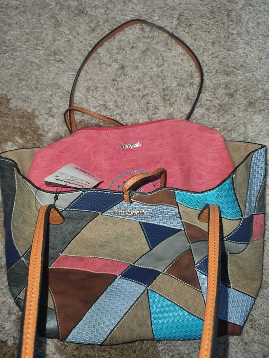 Geanta Desigual reversible 2 in 1
