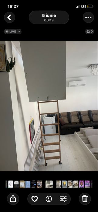 Scara interior pod / mansarada