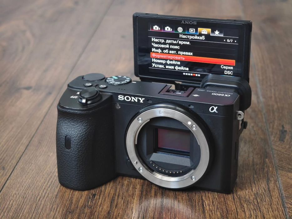 Sony A6600 body. Отличное состояние. Купить в Алматы