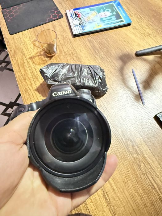 canon 6d +samyang 14 mm 2.8 sotiladi