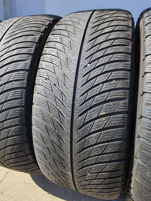 4 бр. зиюни гуми 255/45/18 Michelin  PA5 DOT 2119 5-5,5 mm