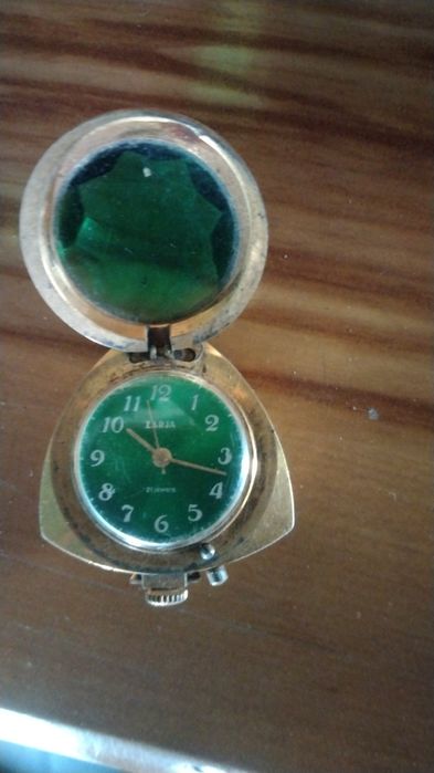 Часы кулон. Позолота .