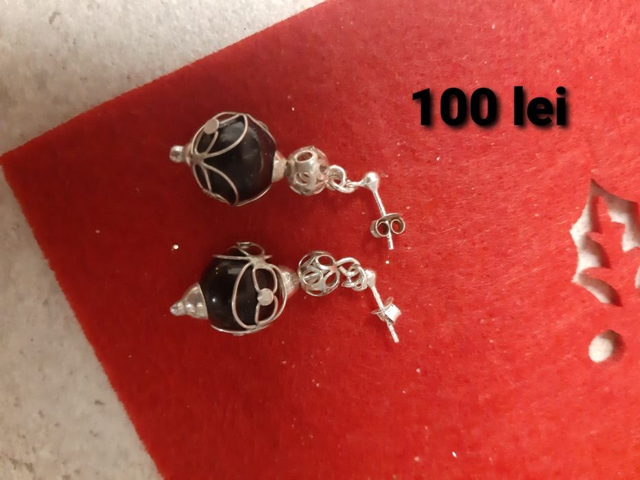 Argint cu pietre semipretioase