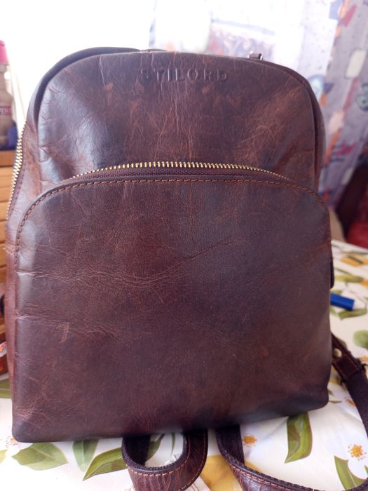 Раница естествена кожа