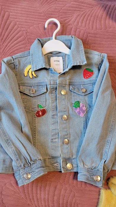 Куртка детская джинсовая