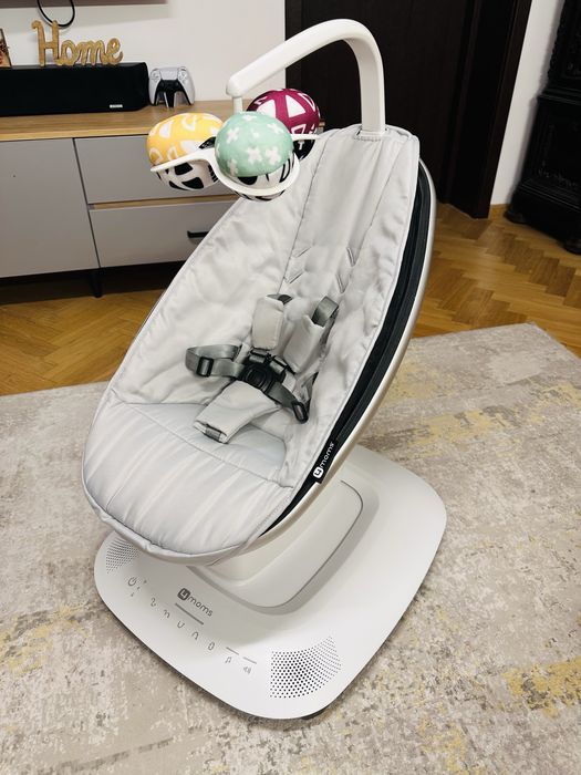 Leagăn electric 4moms MamaRoo 5.0 – Classic Grey