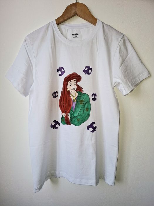 футболка с росписью